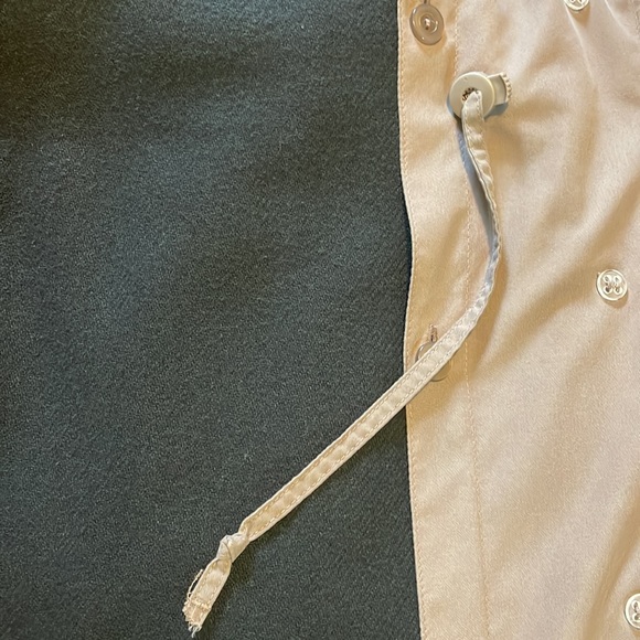 Vintage Jacqueline Ferrar Trench Coat with Wool Blend Button Out Liner - Taupe - Picture 5 of 16